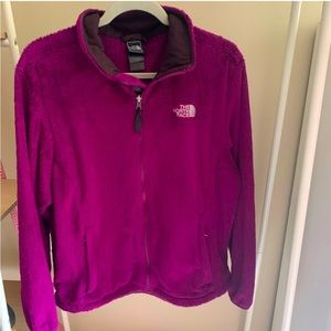 North face purple osito jacket